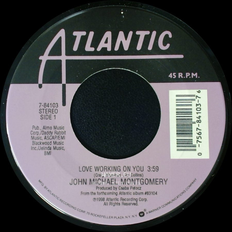 John Michael Montgomery - Love Working On You / Angel In My Eyes side A