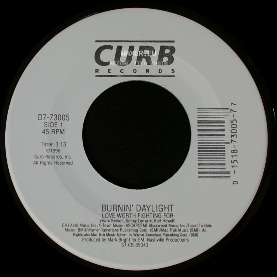Say Yes - Burnin' Daylight Love Worth Fighting For / Burnin' Daylight side A