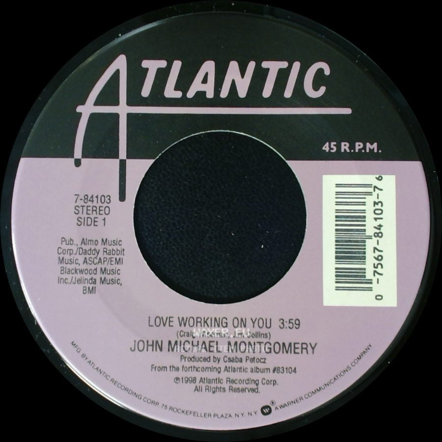 John Michael Montgomery - Love Working On You / Angel In My Eyes side A