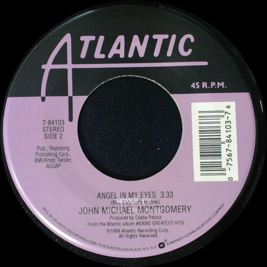 John Michael Montgomery - Love Working On You / Angel In My Eyes side B