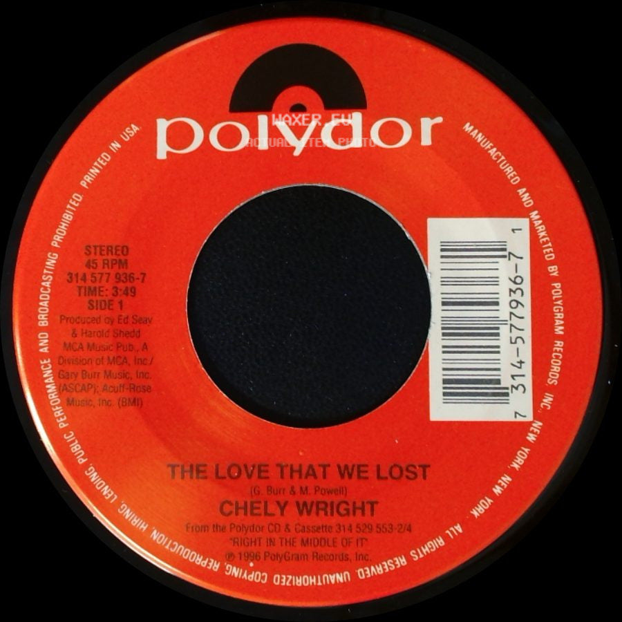 Chely Wright - The Love That We Lost / Gotta Get Good At Givin' Again side A