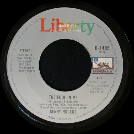 Kenny Rogers - A Love Song / The Fool In Me side B
