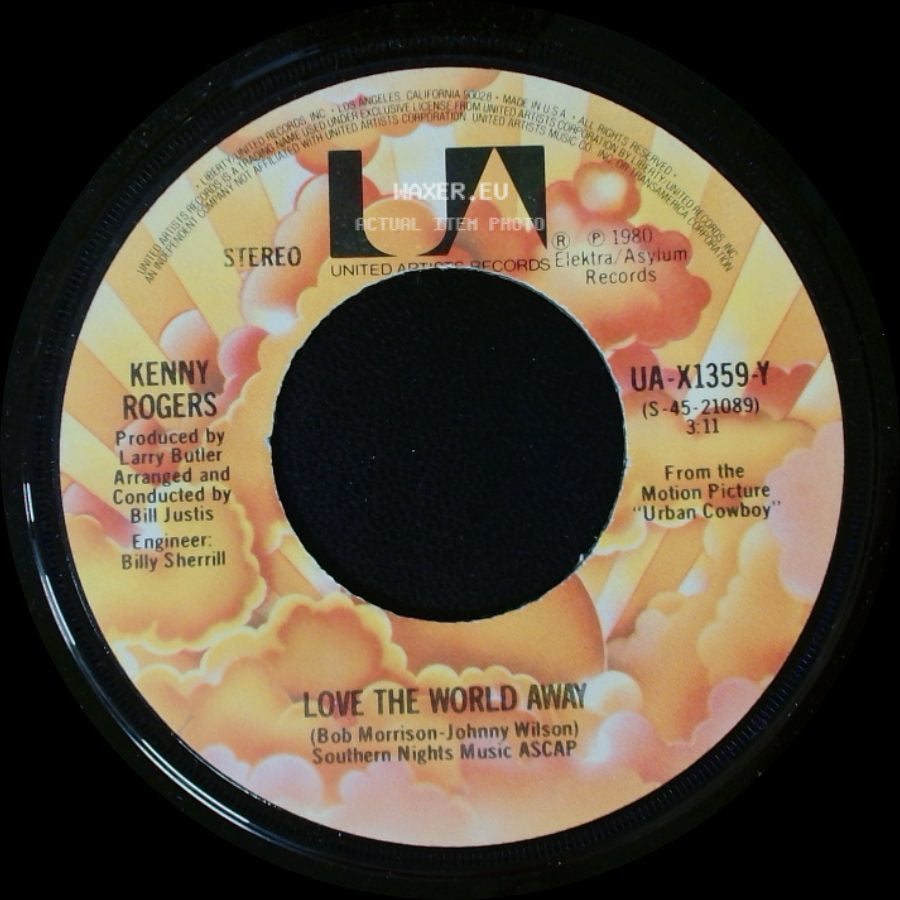 Kenny Rogers - Love The World Away / Sayin' Goodbye / Requiem: Goin' Home To The Rock side A
