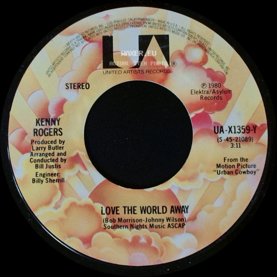 Kenny Rogers - Love The World Away / Sayin' Goodbye / Requiem: Goin' Home To The Rock side A