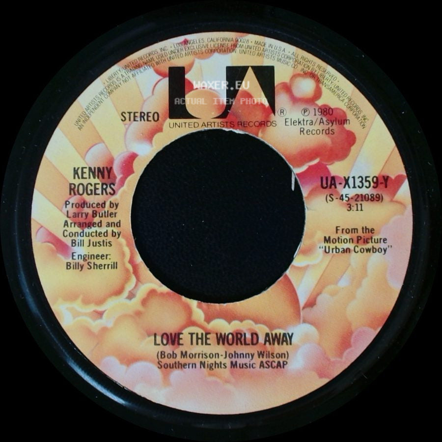 Kenny Rogers - Sayin' Goodbye/Requiem: Goin' Home To The Rock / Love The World Away side B