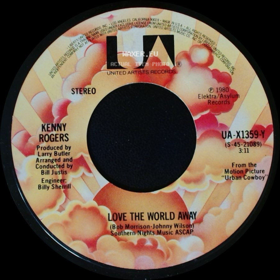 Kenny Rogers - Love The World Away / Sayin' Goodbye / Requiem: Goin' Home To The Rock side A