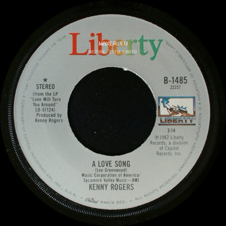 Kenny Rogers - A Love Song / The Fool In Me side A