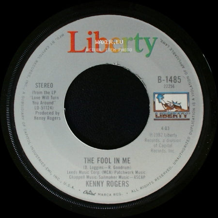 Kenny Rogers - A Love Song / The Fool In Me side B