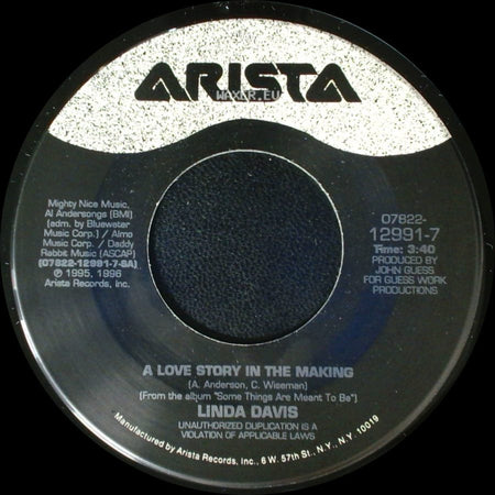 Linda Davis - A Love Story In The Making / What Do I Know side A