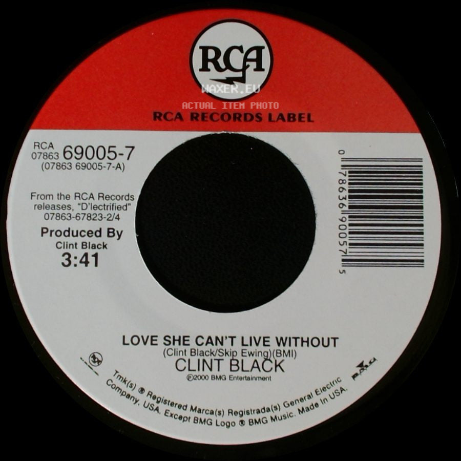 Clint Black - Love She Can't Live Without / Galaxy Song side A