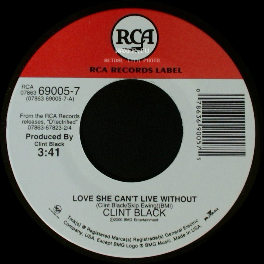 Clint Black - Love She Can't Live Without / Galaxy Song side A