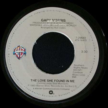 Gary Morris - The Love She Found In Me / That's The Way It Is side A