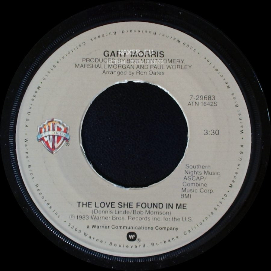 Gary Morris - The Love She Found In Me / That's The Way It Is side A