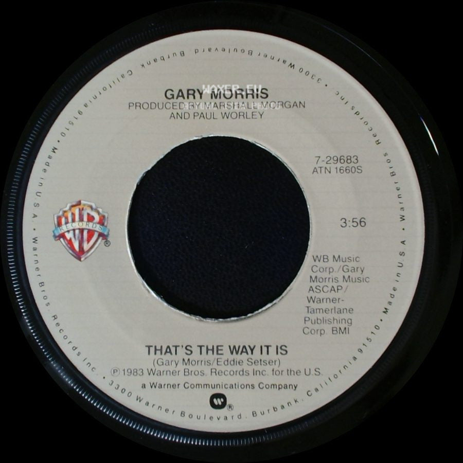 Gary Morris - The Love She Found In Me / That's The Way It Is side B