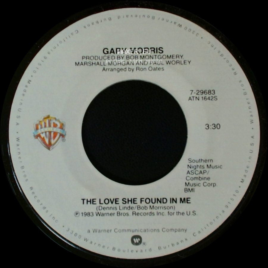 Gary Morris - The Love She Found In Me / That's The Way It Is side A