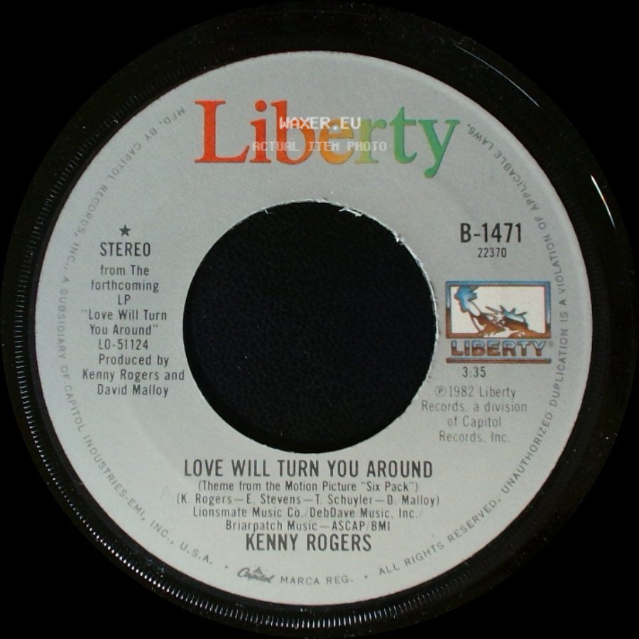 Kenny Rogers - Love Will Turn You Around / I Want A Son side A