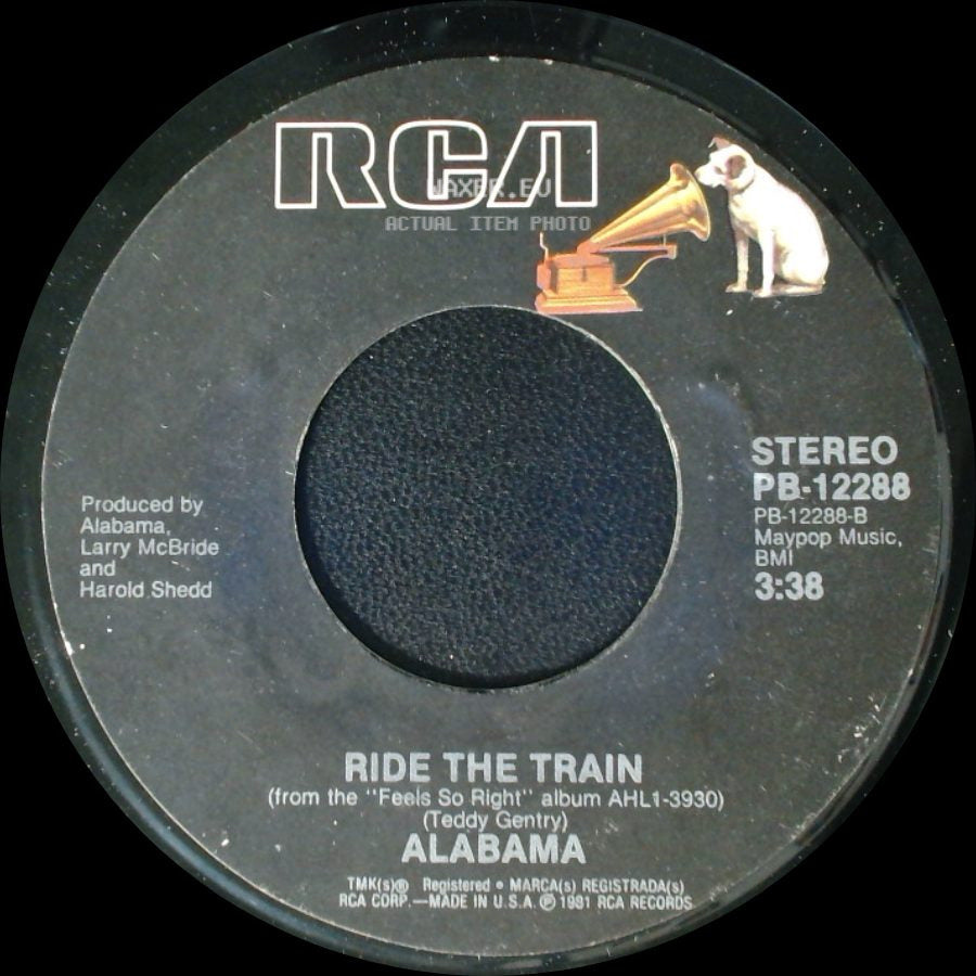 Alabama - Ride The Train / Love In The First Degree side A
