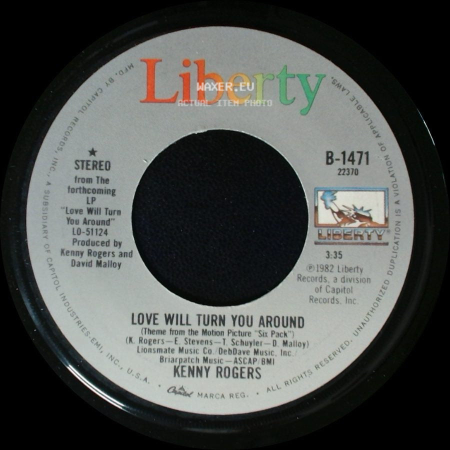 Kenny Rogers - Love Will Turn You Around / I Want A Son side A