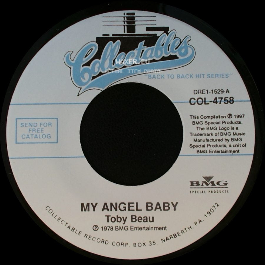 Toby Beau / Daryl Hall & John Oates - My Angel Baby / Wait For Me side A