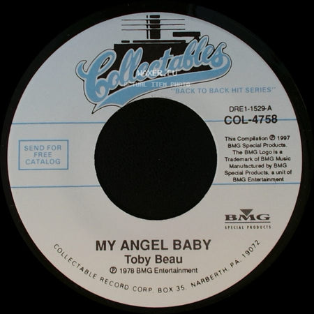 Toby Beau / Daryl Hall & John Oates - My Angel Baby / Wait For Me side A