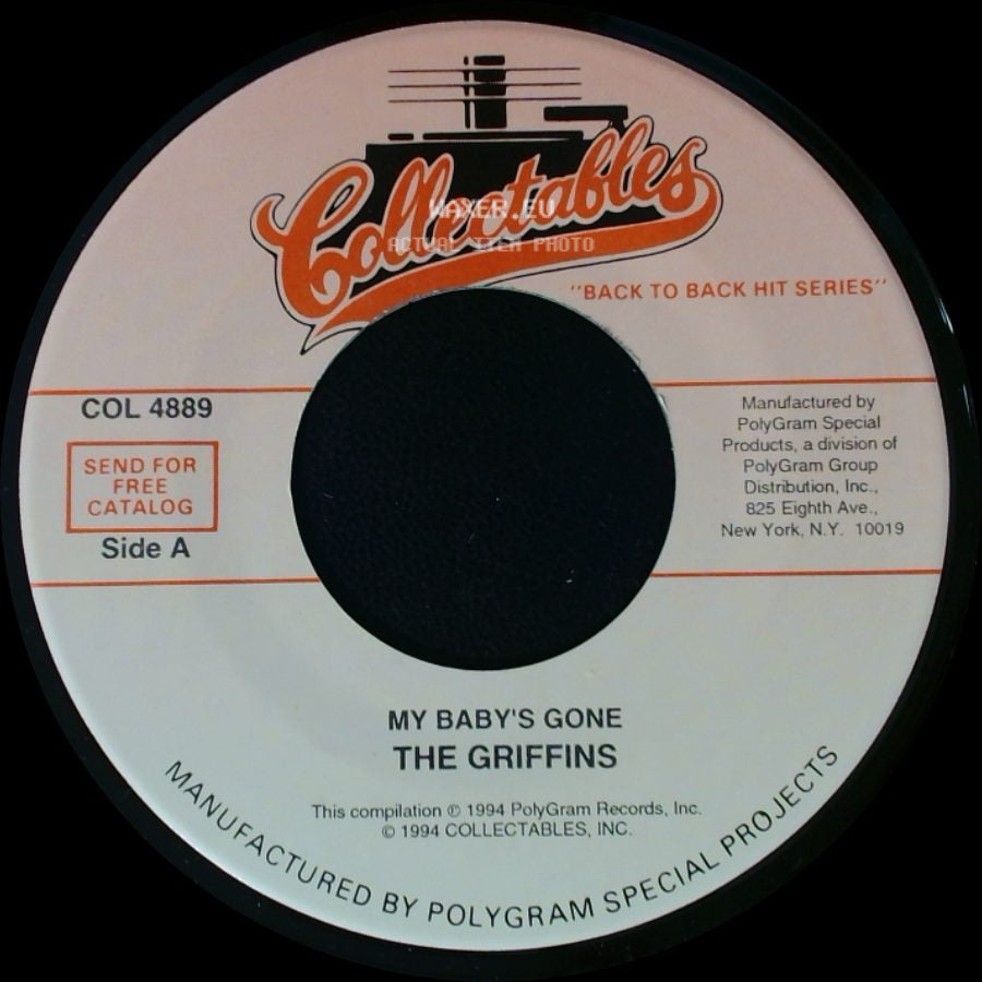 The Griffins - My Baby's Gone / Forever More side A