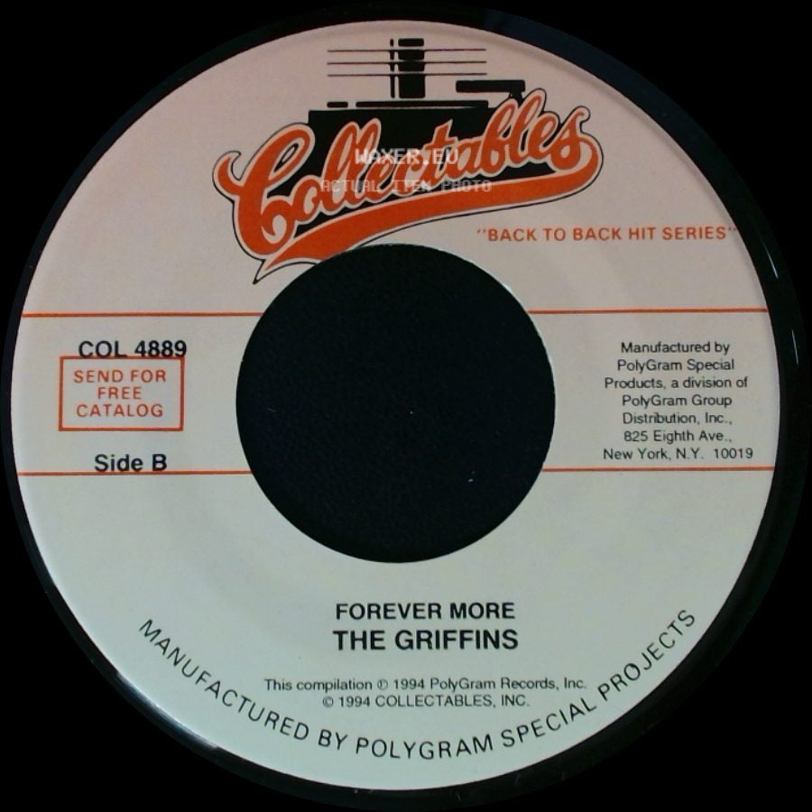The Griffins - My Baby's Gone / Forever More side B