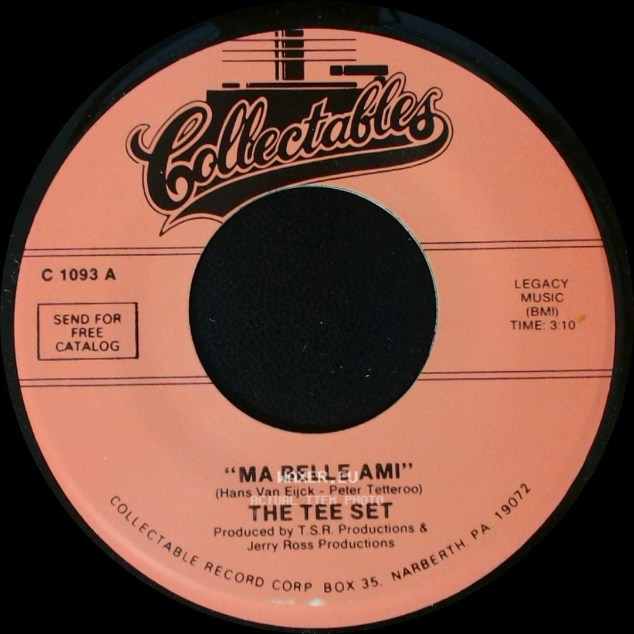 The Tee Set - Ma Belle Ami / Angels Coming In The Holy Night side A