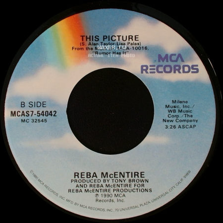 Reba Mcentire - Fancy / This Picture side B
