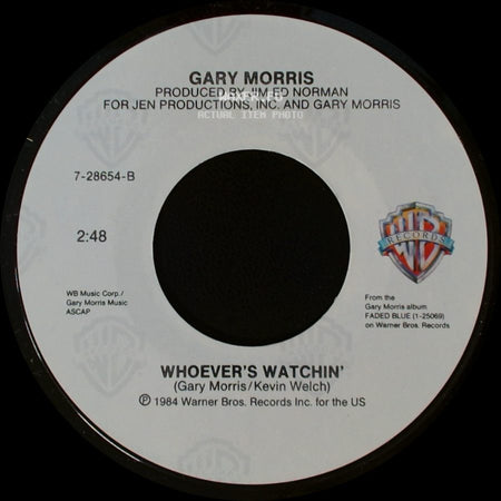 Gary Morris - Honeycomb / Whoever's Watchin' side B