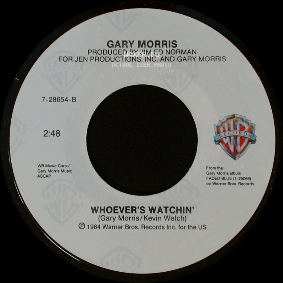 Gary Morris - Honeycomb / Whoever's Watchin' side B