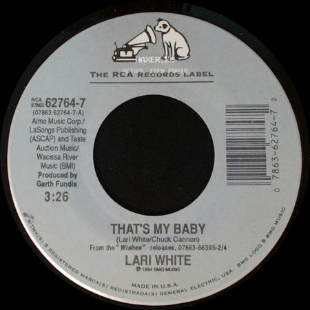 Lari White - That's My Baby / Where The Lights Are Low side A