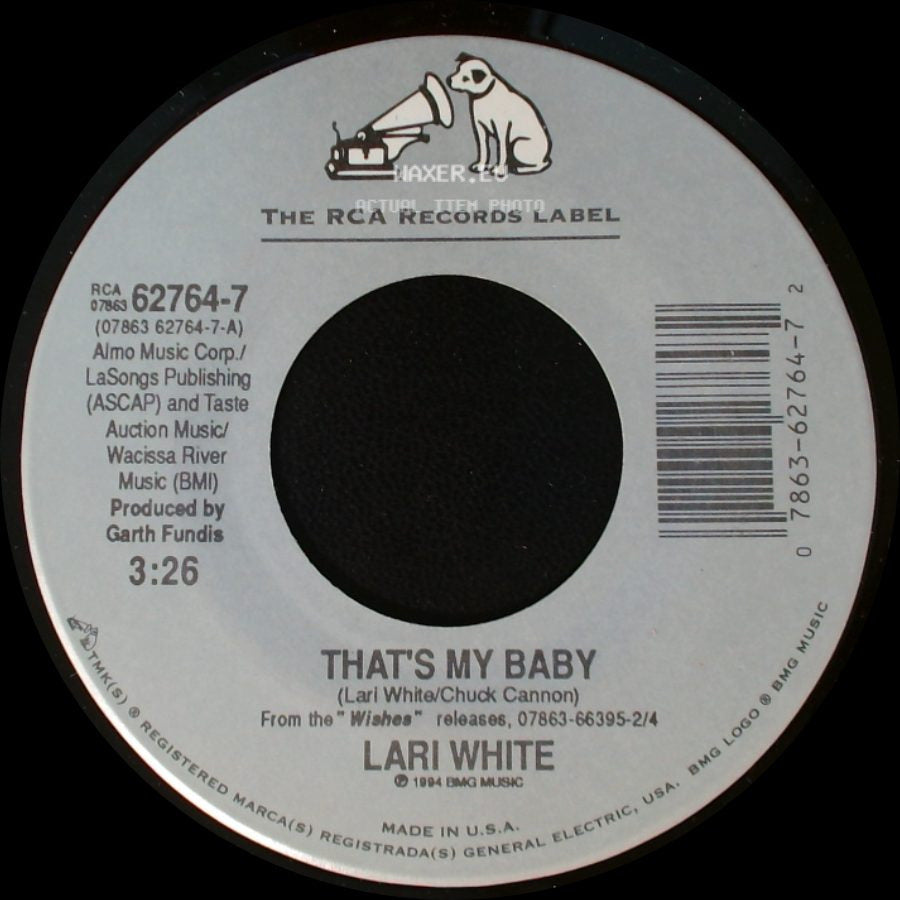 Lari White - That's My Baby / Where The Lights Are Low side A