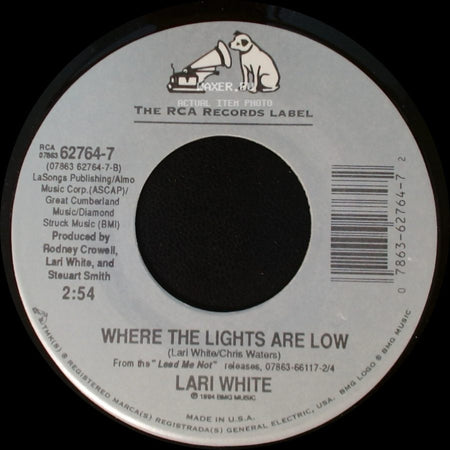 Lari White - That's My Baby / Where The Lights Are Low side B