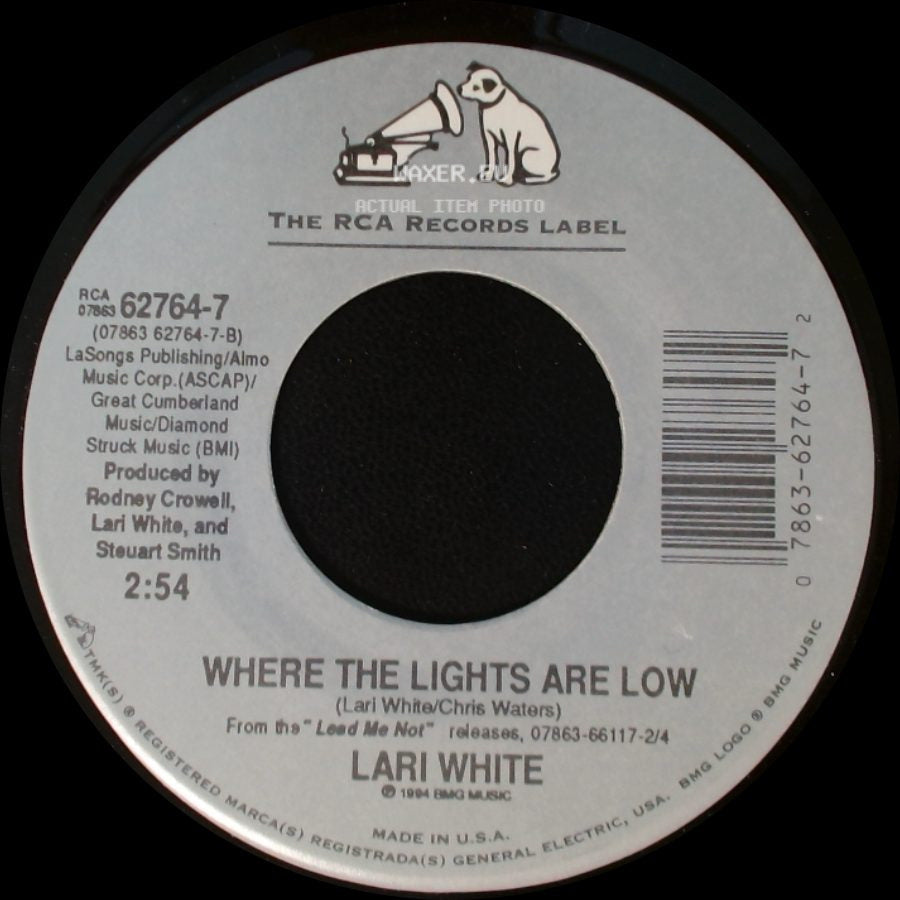 Lari White - That's My Baby / Where The Lights Are Low side B