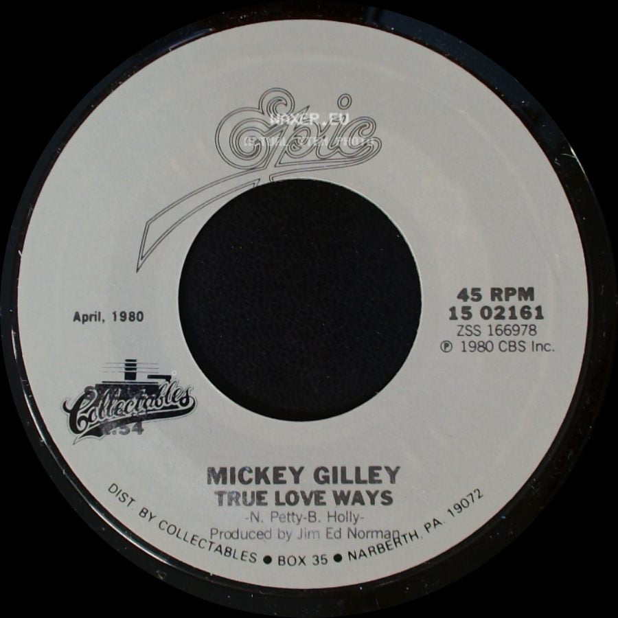 Mickey Gilley - That's All That Matters / True Love Ways side B
