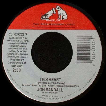 Jon Randall - This Heart / Only Game In Town side A
