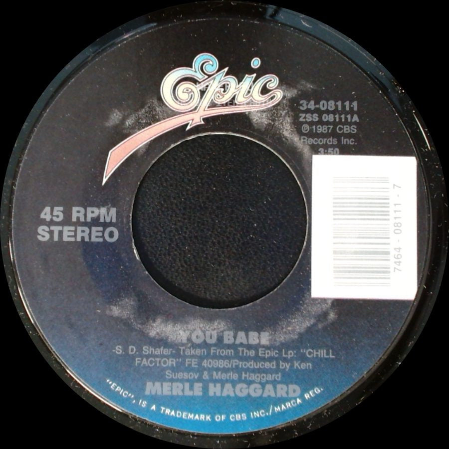 Merle Haggard - You Babe / Thirty Again side A