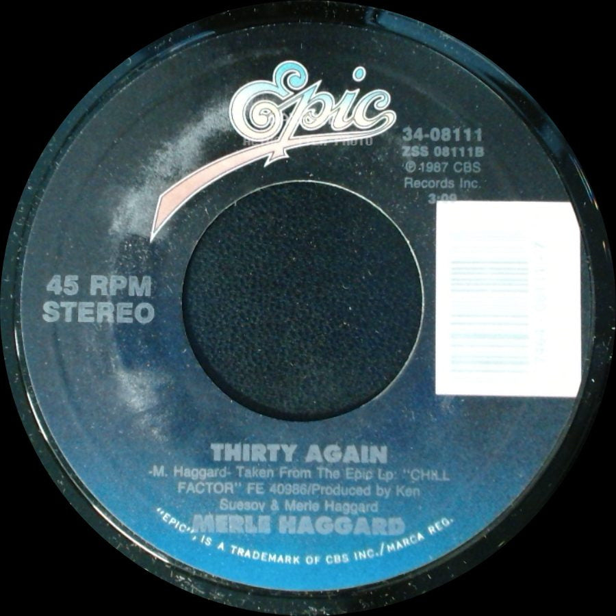 Merle Haggard - You Babe / Thirty Again side B