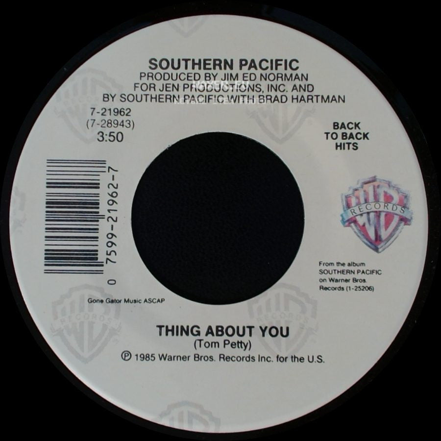 Southern Pacific - Thing About You / Reno Bound side A