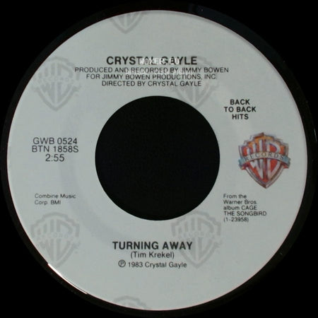 Crystal Gayle - Turning Away / Me Against The Night side A