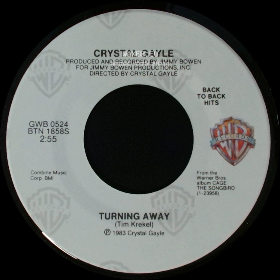Crystal Gayle - Turning Away / Me Against The Night side A