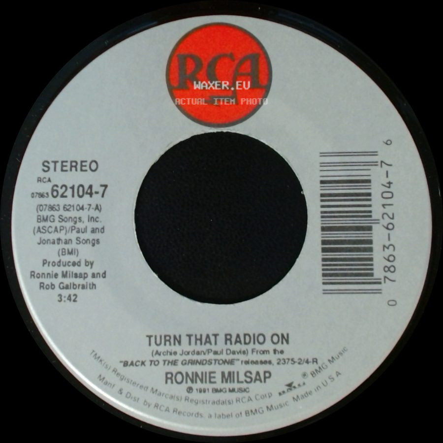 Ronnie Milsap - Turn That Radio On / Old Habits Are Hard To Break side A