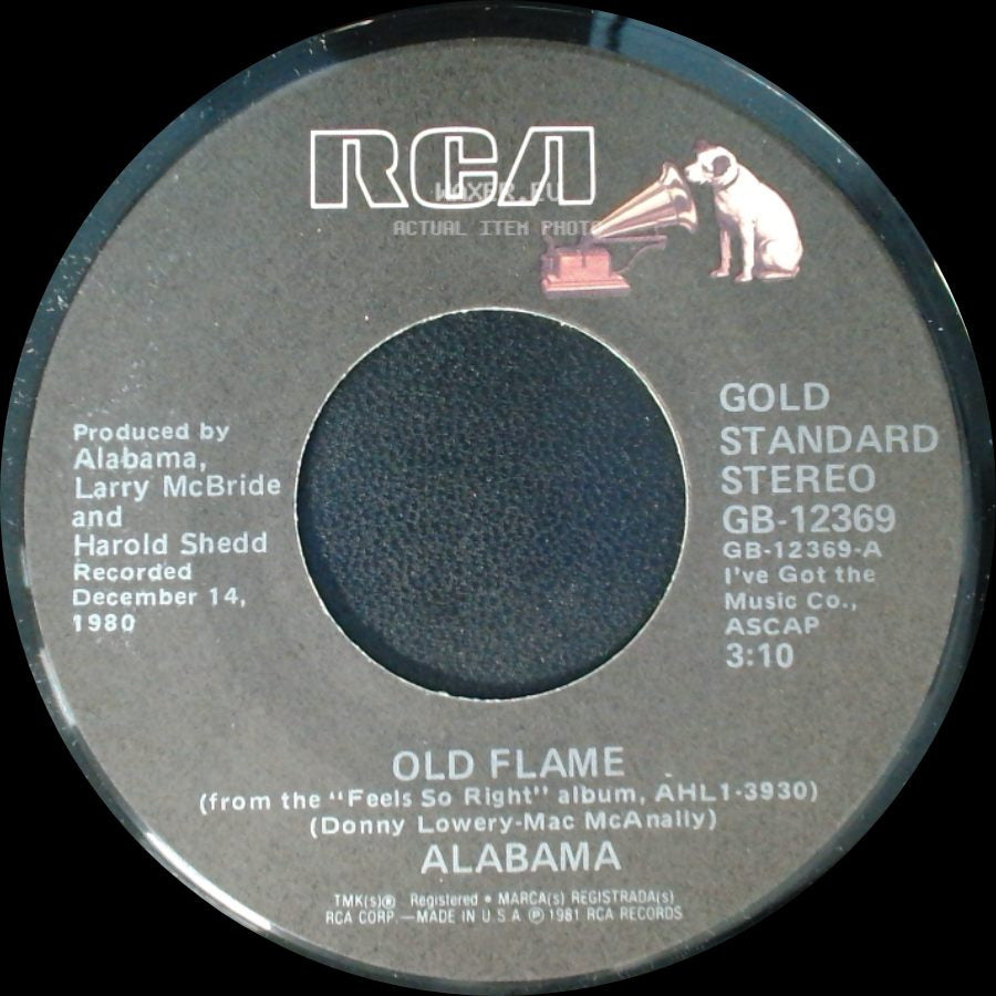 Alabama - Old Flame / Tennessee River side A