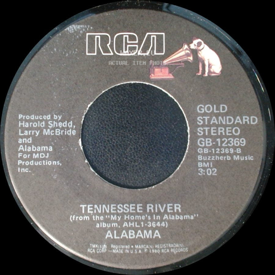 Alabama - Old Flame / Tennessee River side B