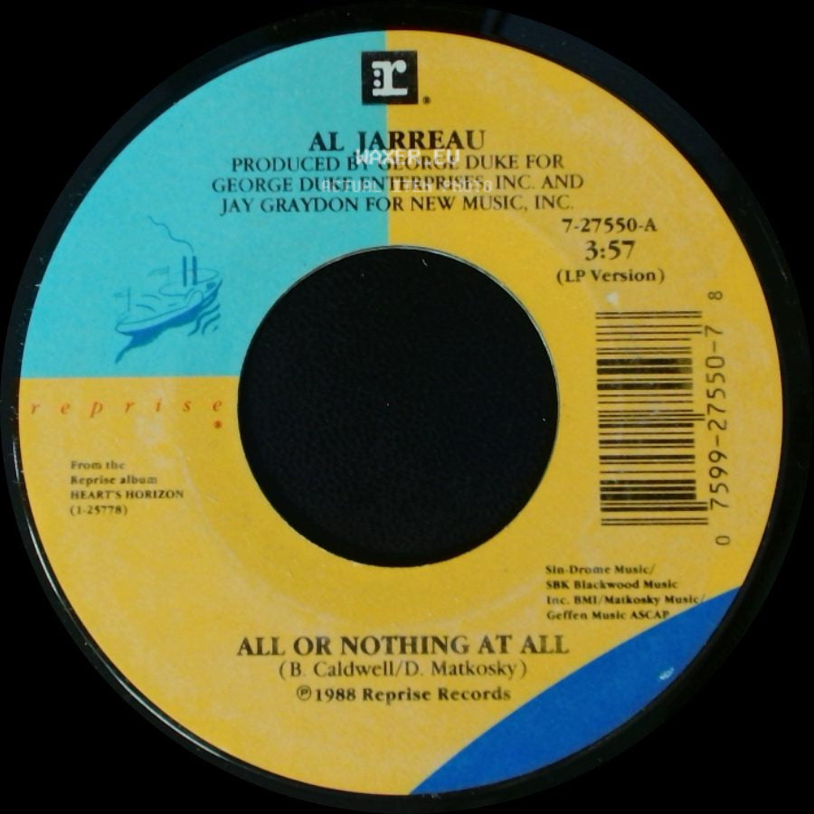 Al Jarreau - All Or Nothing At All / Heart's Horizon side A