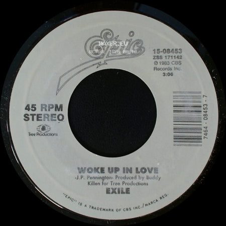 Exile - Woke Up In Love / Hang On To Your Heart side A