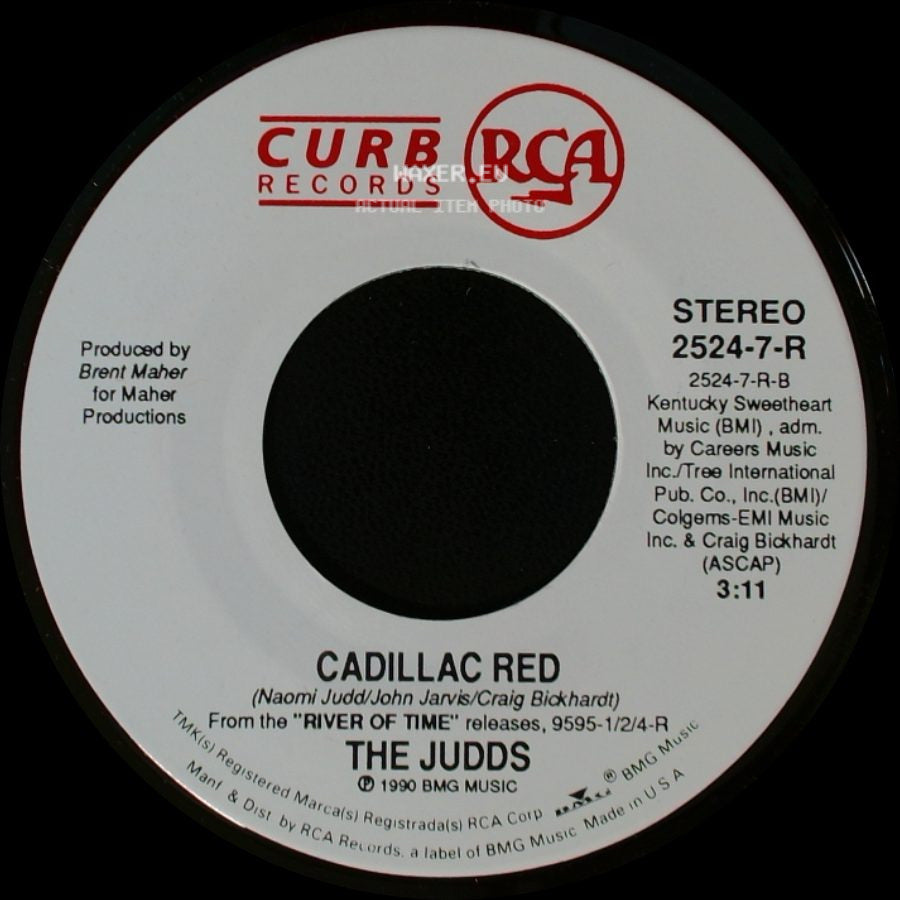 The Judds - Cadillac Red / Guardian Angels side A
