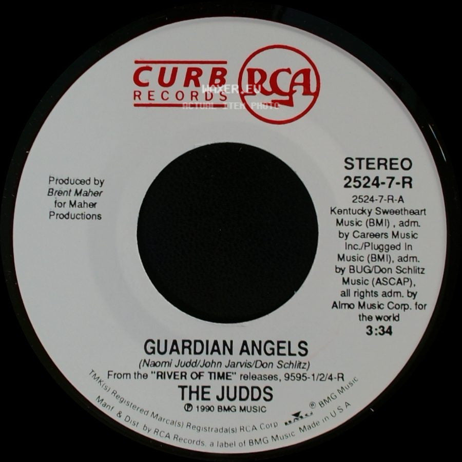 The Judds - Cadillac Red / Guardian Angels side B