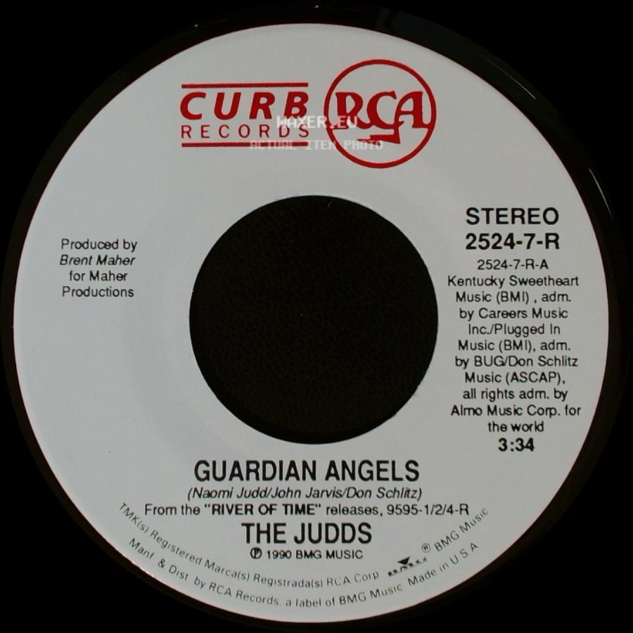 The Judds - Guardian Angels / Cadillac Red side A