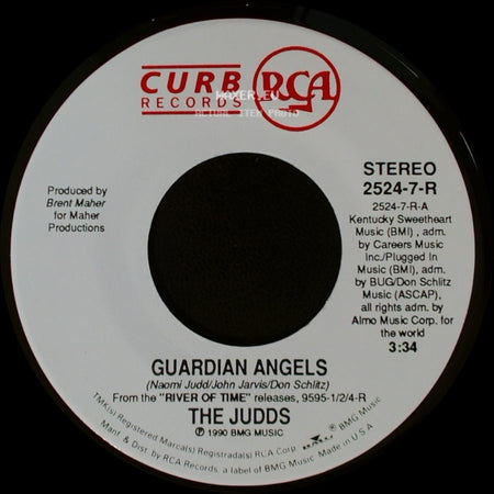 The Judds - Guardian Angels / Cadillac Red side A